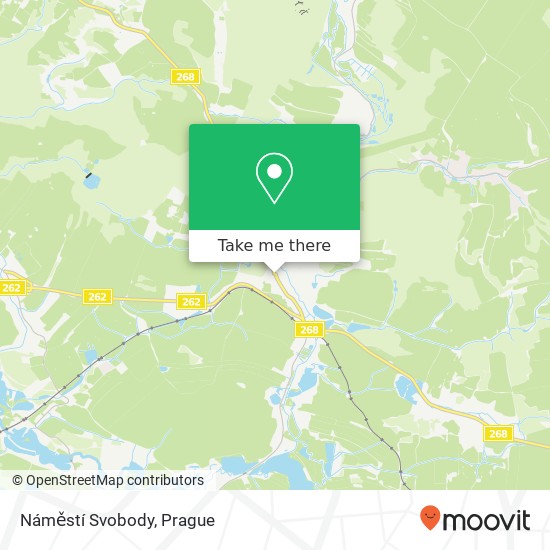 Náměstí Svobody map