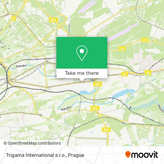 Trigama International s.r.o. map