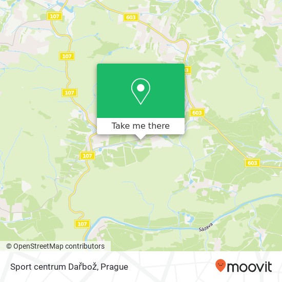 Карта Sport centrum Dařbož