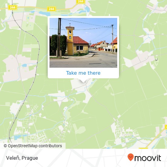Карта Veleň
