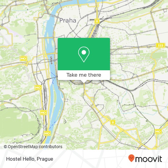 Hostel Hello map