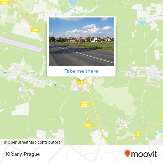 Klíčany map