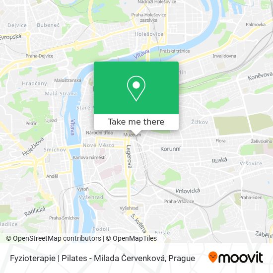 Fyzioterapie | Pilates - Milada Červenková map