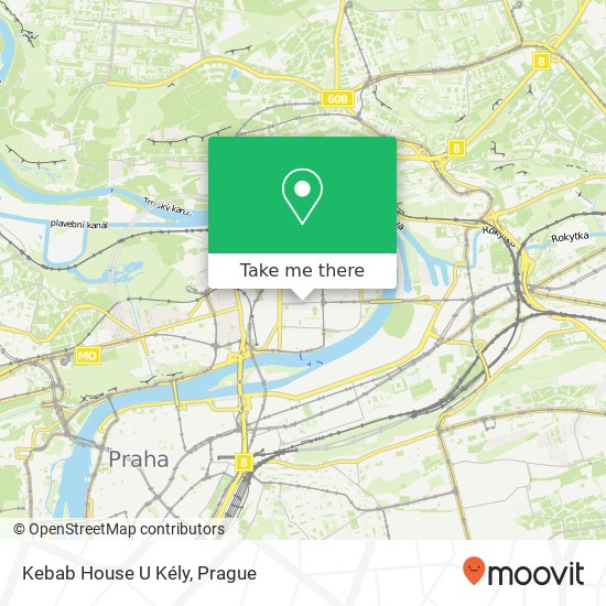 Kebab House U Kély map