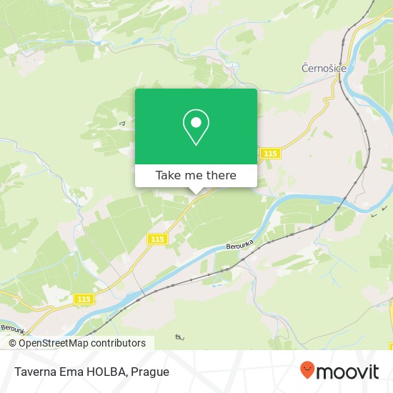 Taverna Ema HOLBA map