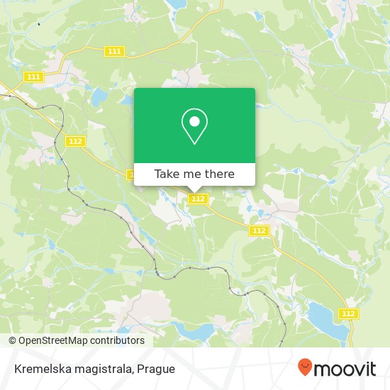 Kremelska magistrala map