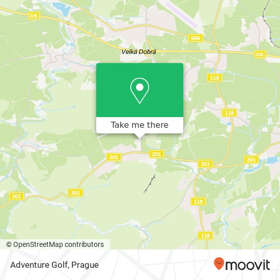 Adventure Golf map