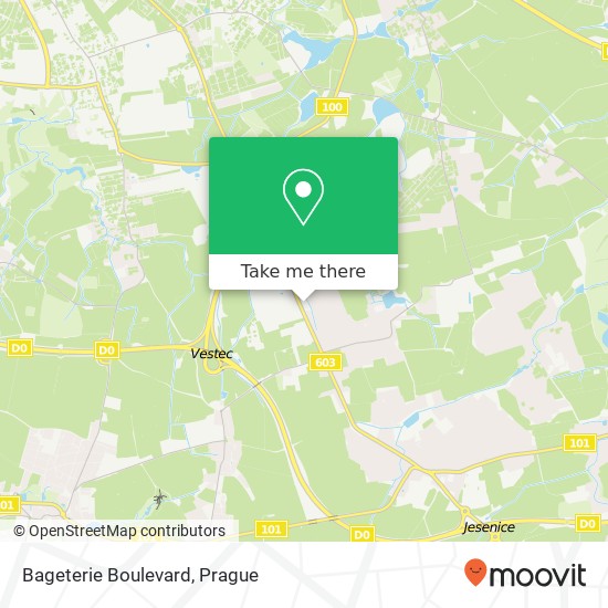 Bageterie Boulevard map