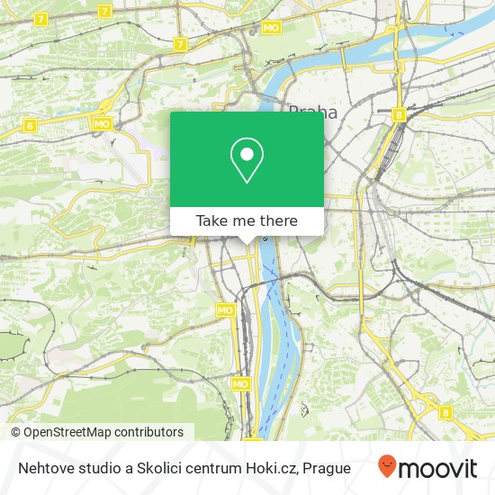 Nehtove studio a Skolici centrum Hoki.cz map