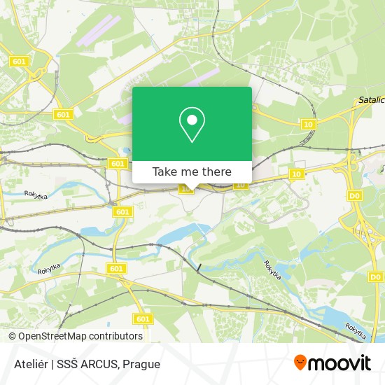 Ateliér | SSŠ ARCUS map
