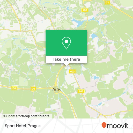 Sport Hotel map