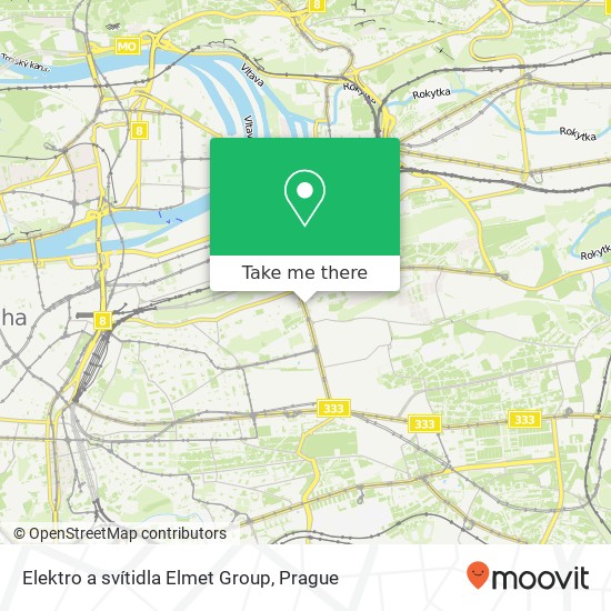 Карта Elektro a svítidla Elmet Group