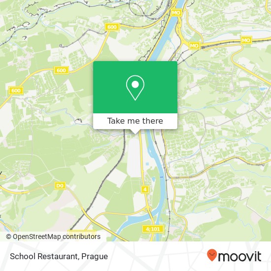 School Restaurant map