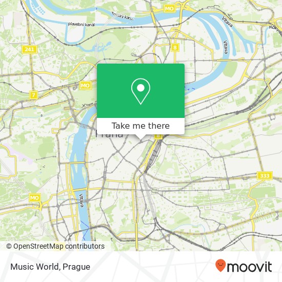Карта Music World