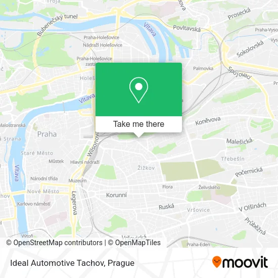 Карта Ideal Automotive Tachov