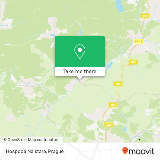 Hospoda Na staré map