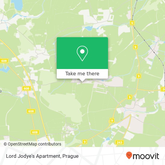 Lord Jodye's Apartment map