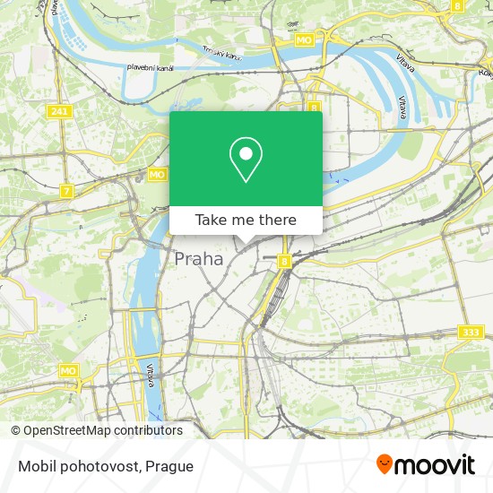 Mobil pohotovost map