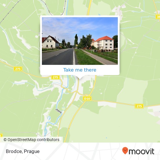 Brodce map