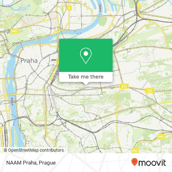Карта NAAM Praha