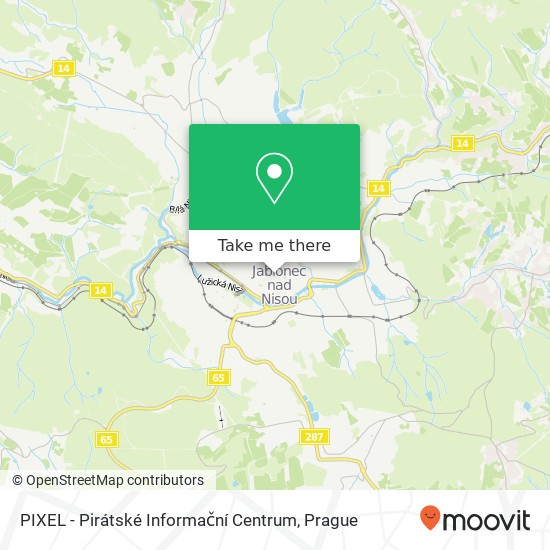 PIXEL - Pirátské Informační Centrum map