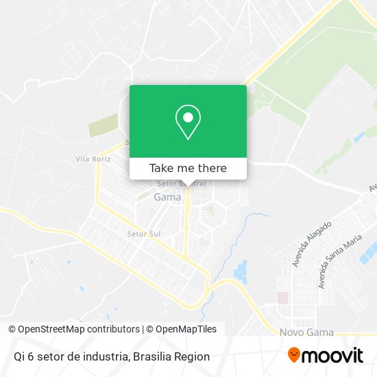 Qi 6 setor de industria map