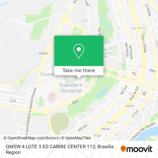 QMSW 4 LOTE 3   ED  CARIBE CENTER 112 map