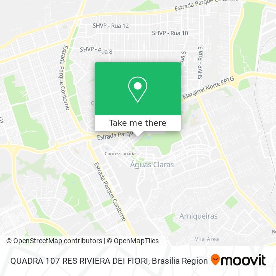 QUADRA 107 RES RIVIERA DEI FIORI map