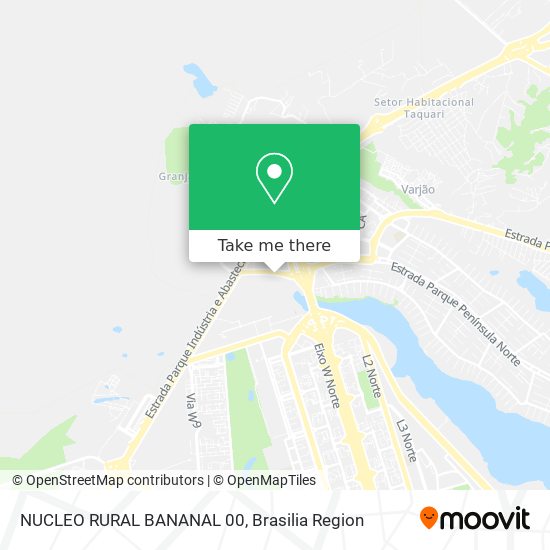 NUCLEO RURAL BANANAL 00 map