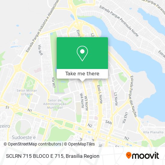 SCLRN 715 BLOCO E 715 map