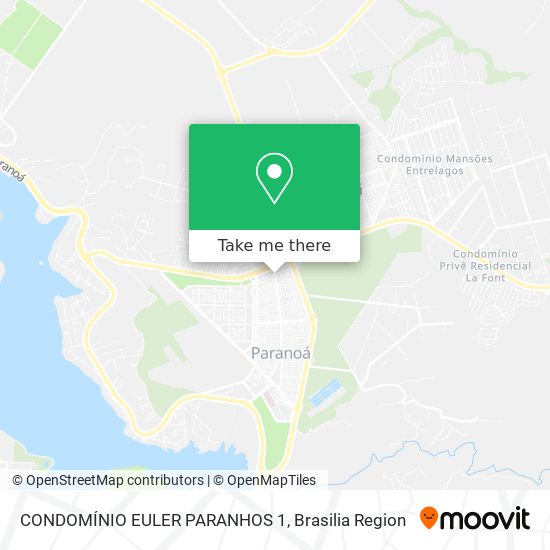 CONDOMÍNIO EULER PARANHOS 1 map