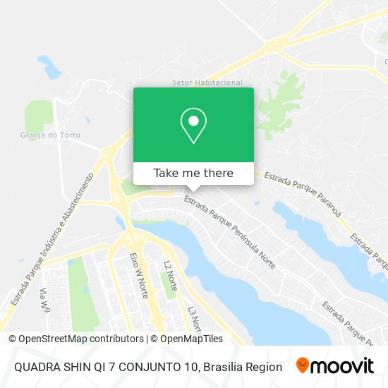QUADRA SHIN QI 7 CONJUNTO 10 map