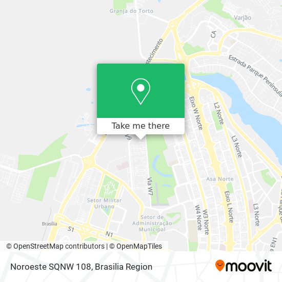 Noroeste SQNW 108 map