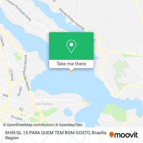 SHIN QL 15   PARA QUEM TEM BOM GOSTO map