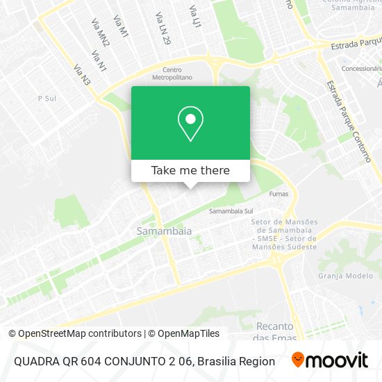QUADRA QR 604 CONJUNTO 2 06 map