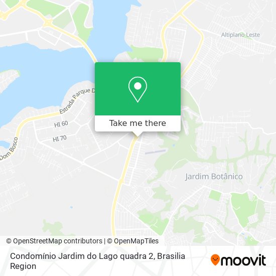 Condomínio Jardim do Lago quadra 2 map