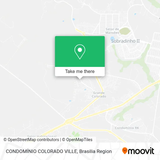 CONDOMÍNIO COLORADO VILLE map