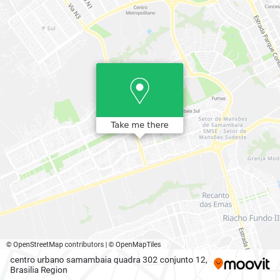 centro urbano samambaia   quadra 302 conjunto 12 map