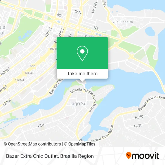 Bazar Extra Chic Outlet map