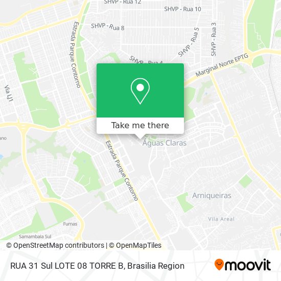 RUA 31 Sul LOTE 08 TORRE B map