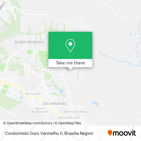Condominio Ouro Vermelho II map