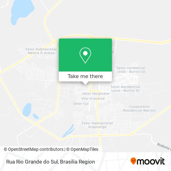 Rua Rio Grande do Sul map