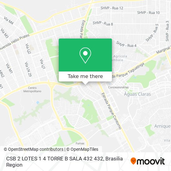 CSB 2 LOTES 1 4 TORRE B SALA 432 432 map