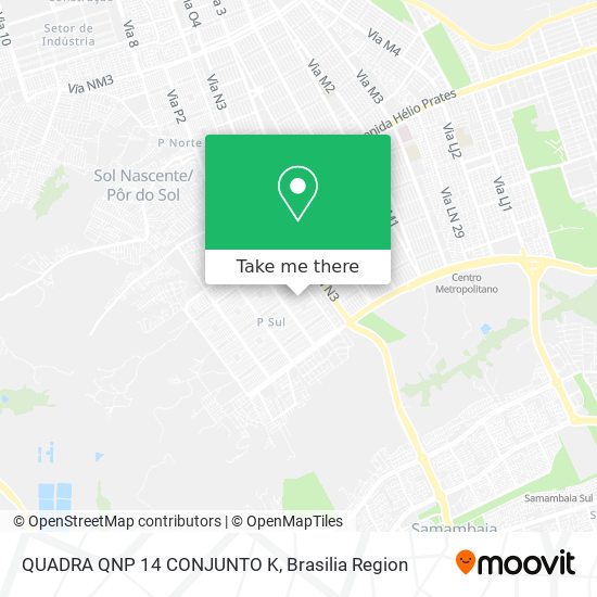 QUADRA QNP 14 CONJUNTO K map