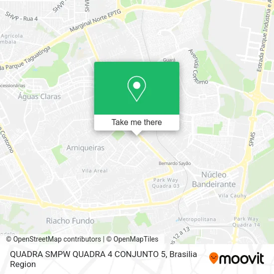 QUADRA SMPW QUADRA 4 CONJUNTO 5 map
