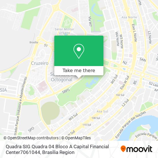Quadra SIG Quadra 04  Bloco A  Capital Financial Center7061044 map