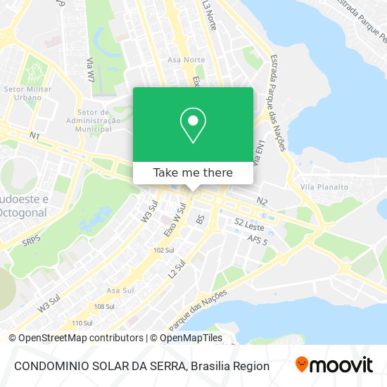 CONDOMINIO SOLAR DA SERRA map