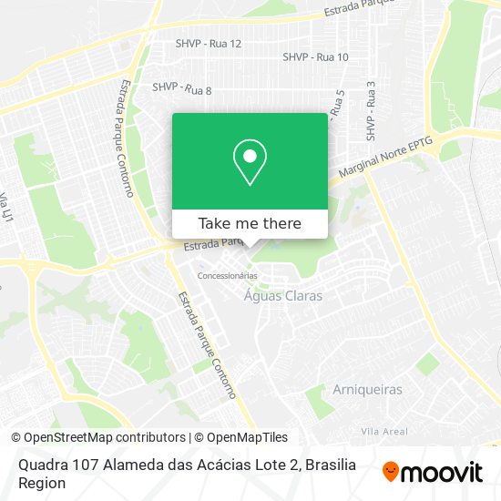 Quadra 107  Alameda das Acácias  Lote 2 map
