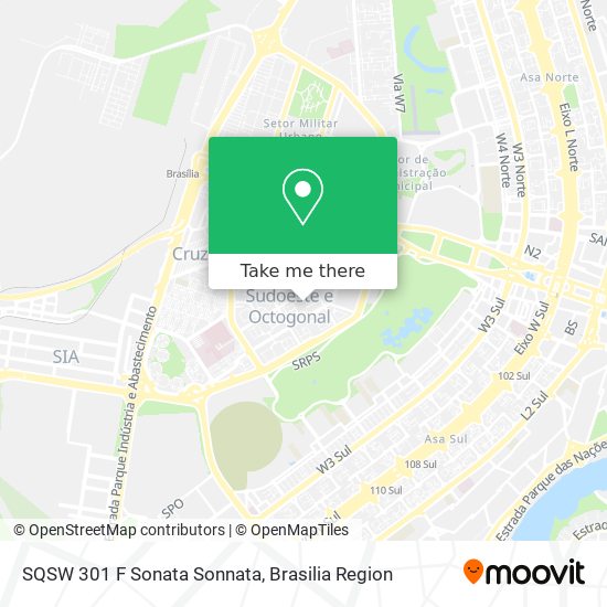 SQSW 301 F Sonata Sonnata map