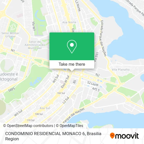 CONDOMINIO RESIDENCIAL MONACO 6 map